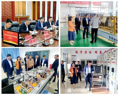 山東電力高等專科學(xué)校來校考察交流